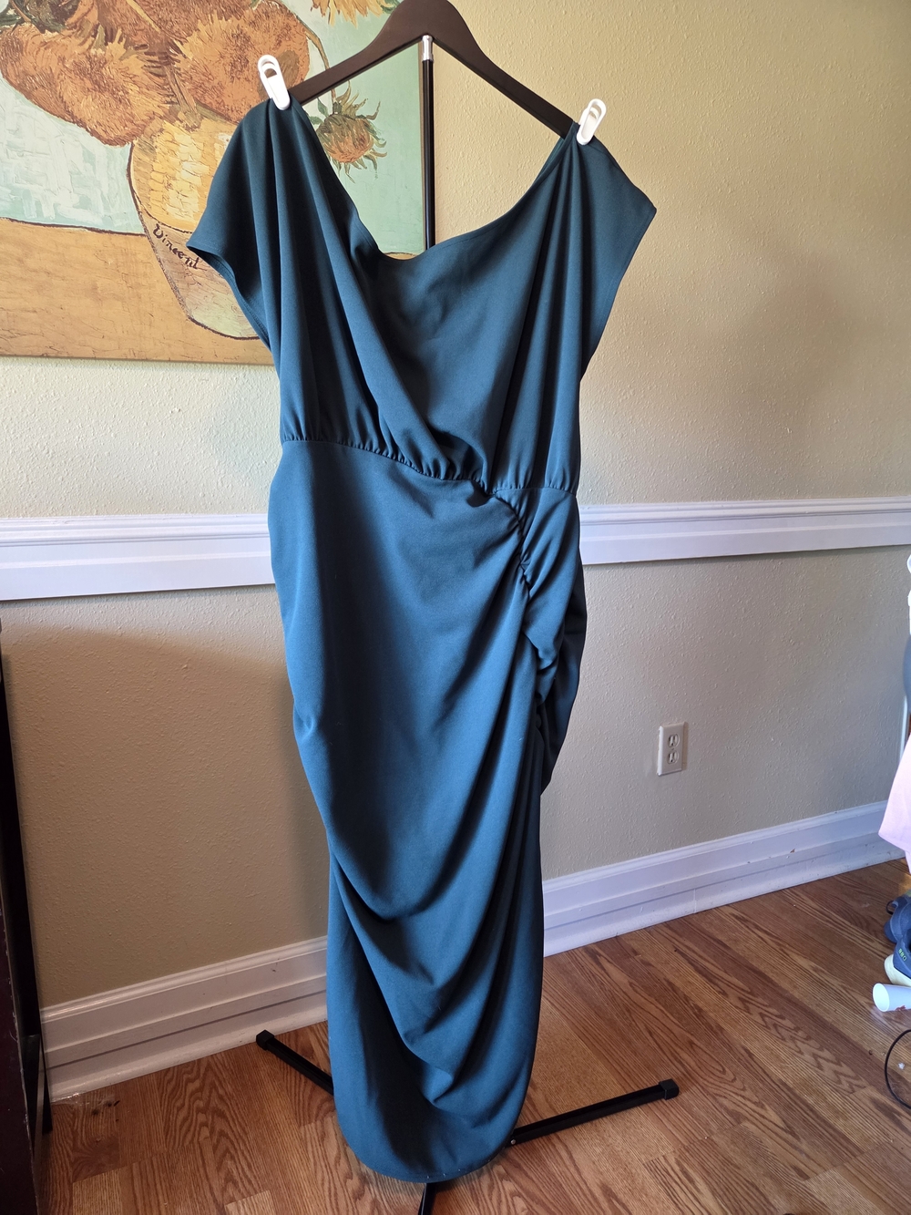 New ASOS Design Curve Draped Evening Dress - Women